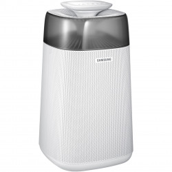 Пречиствател на въздух, SAMSUNG, Samsung AX40R3030WM/EU, Air purifier with multilayer filtration system - washable pre filter, activated carbon deodorization & HEPA filter, 40m2, Air quality indicator in 4 colors, Noise level 48 dBA, Power consumption 40