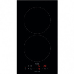 Plita cu inductie încorporabila AEG IKB32300CB, 2500W, Blocare copii, Timer, OptiHeat, Negru