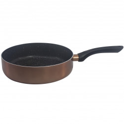Tigaie adanca Rosberg Premium RP51319F24D 24 cm Acoperiere marmura Inductie Cupru metalic