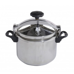 Oala sub presiune Hausberg HB-H-312 7 L Inductie Fund 3 straturi Argintiu