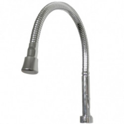 Extensie flexibila pentru robinet incalzire apa instant Rosberg R57101A18, Ø 18 mm, Crom